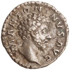 Denarius - Marcus Aurelius CONCORD AVG TR P XVI COS III, Concordia and Spes