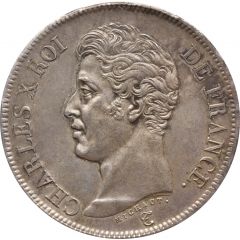 5 Francs - Charles X 1st type