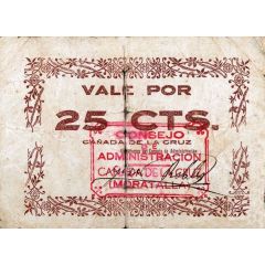 25 Céntimos Cañada de la Cruz