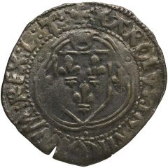 Blanc with crown of Provence - Charles VIII Tarascon