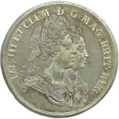 Medal - James VIII Prince Charles, silver