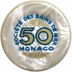 50 francs - Casino de Monte-Carlo