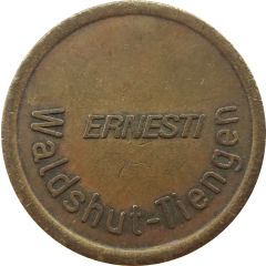 Car Wash Token - Ernesti Waldshut-Tiengen, Type 2