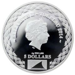 5 Dollars - Elizabeth II Apostle James