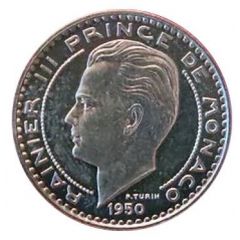 20 Francs - Rainier III Essai