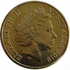 1 Dollar - Elizabeth II 4th Portrait - The Great Aussie Coin Hunt - Letter D