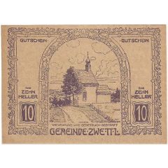 10 Heller Zwettl im Mühlkreis