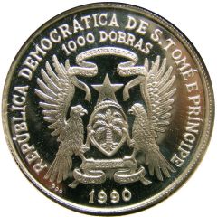 1000 Dobras Olympics 1992