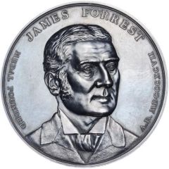 Award Forrest Medal, silver