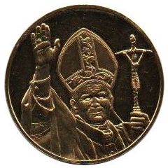 Medal - John Paul II visit to France