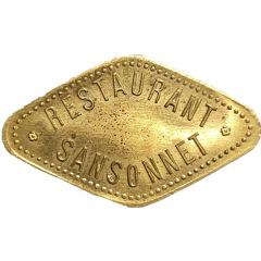 5 centimes - restaurant Sansonnet - Paris [75]