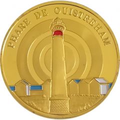 Jeton touristique - Souvenirs et Patrimoine - Ouistreham - Le phare