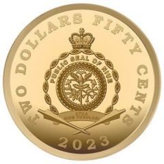 2 Dollars 50 Cents - Charles III 2023 FIBA Basketball World Cup