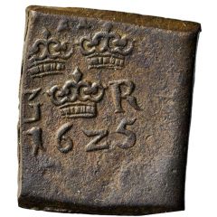 1 Öre `Klippingar` - Gustav II Adolf Säter or Nyköping mint