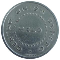 10 Centésimos - Centro Unión Obrero Melo