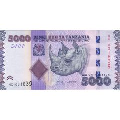 5000 Shillings
