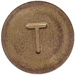 Telephone Token - T Kamenets-Podolsky