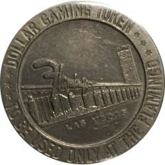 1 Dollar Gaming Token - Flamingo Casino Token Las Vegas
