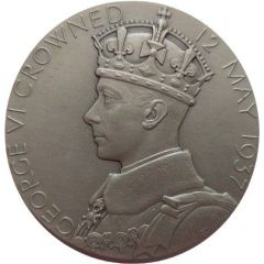 Medal - King George VI and Queen Elizabeth Coronation