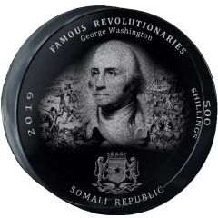 500 Shillings George Washington, Crystal coin