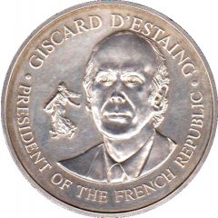 Medal - United States Bicentennial Visit President Giscard d’Éstaing