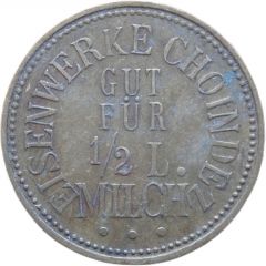 1/2 Liter Milch - Eisenwerke Choindez