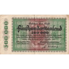 500 000 Mark Gutehoffnungshütte