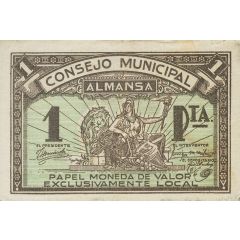 1 Peseta Almansa