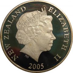 1 Dollar - Elizabeth II 4th Portrait, King Kong