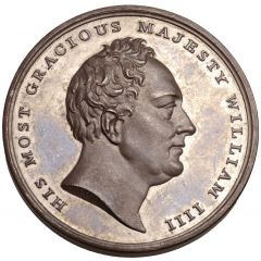 Medal - William IV Coronation, T. Halliday, bronze