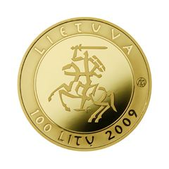 100 Litų Millennium of the mention of the name of Lithuania