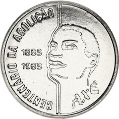 100 Cruzados Abolition of Slavery, man