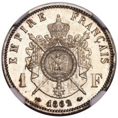 1 Franc - Napoleon III Essai