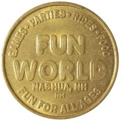 Token - Fun World Nashua, New Hampshire