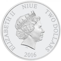 2 Dollars - Elizabeth II Princess Leia
