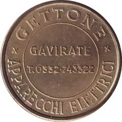 Jukebox Token - Gettone Apparecchi Elettrici Gavirate