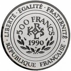 500 Francs / 70 Ecus Charlemagne