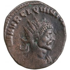 Antoninianus - Quintillus FIDES MILITVM, Fides