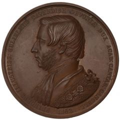 Medal - Victoria Duke of Devonshire, bronze
