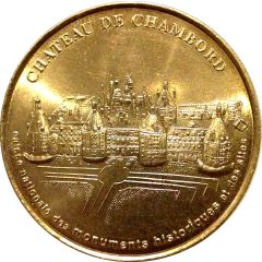 Monnaie de Paris Tourist Token - Château de Chambord