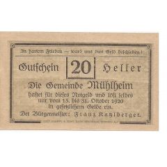 20 Heller Mühlheim