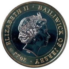 2 Pounds - Elizabeth II Robert Stevenson - La Corbiere