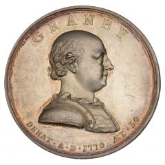 Medal - George III John Manners, silver
