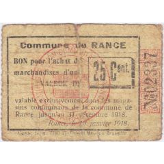 25 Centimes Rance