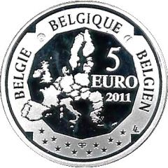 5 Euros - Albert II Hélène Dutrieu