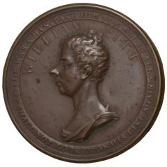 Medal - George III William Pitt, P. Wyon, bronze