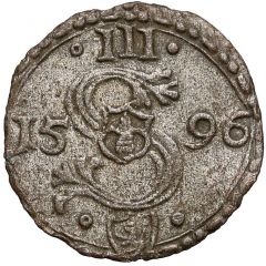 Ternar / Trzeciak koronny - Sigismund III Vasa Malbork mint
