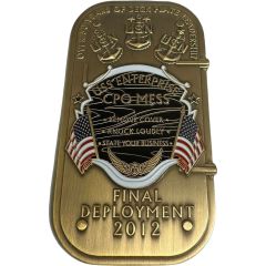 Challenge Coin - USS Enterprise