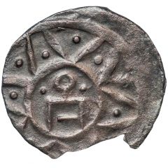 Dirham `Ornamental type` - anepigraphic Bulghar mint