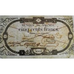 500 Francs - Old type